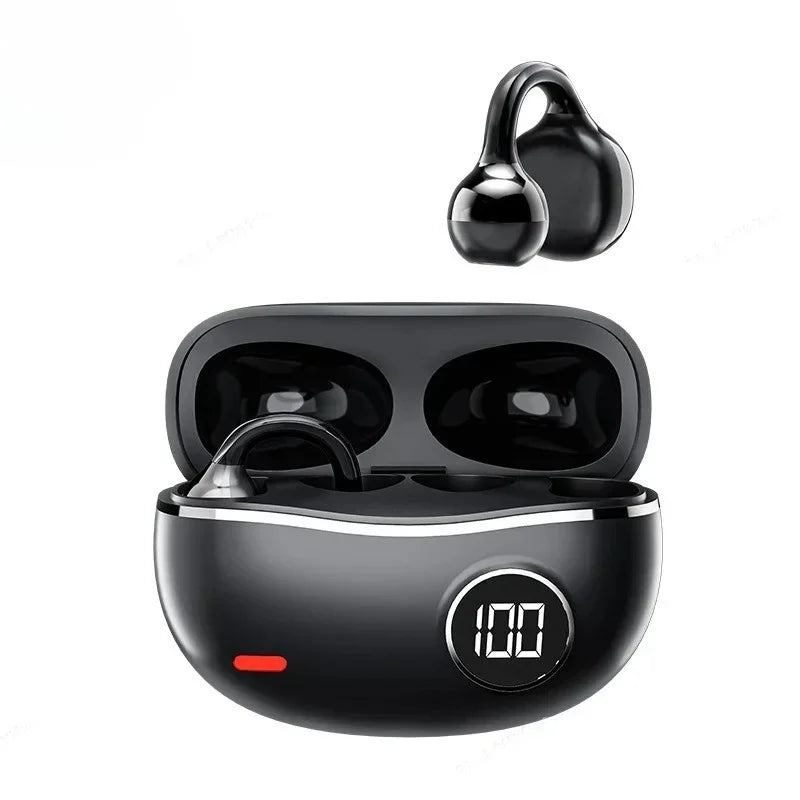 Wireless New Earphones With Digital Display Bluetooth 5.4 New Earbuds Dolby-Level Sound Hi-Fi Audio Dynamic Range With Mic