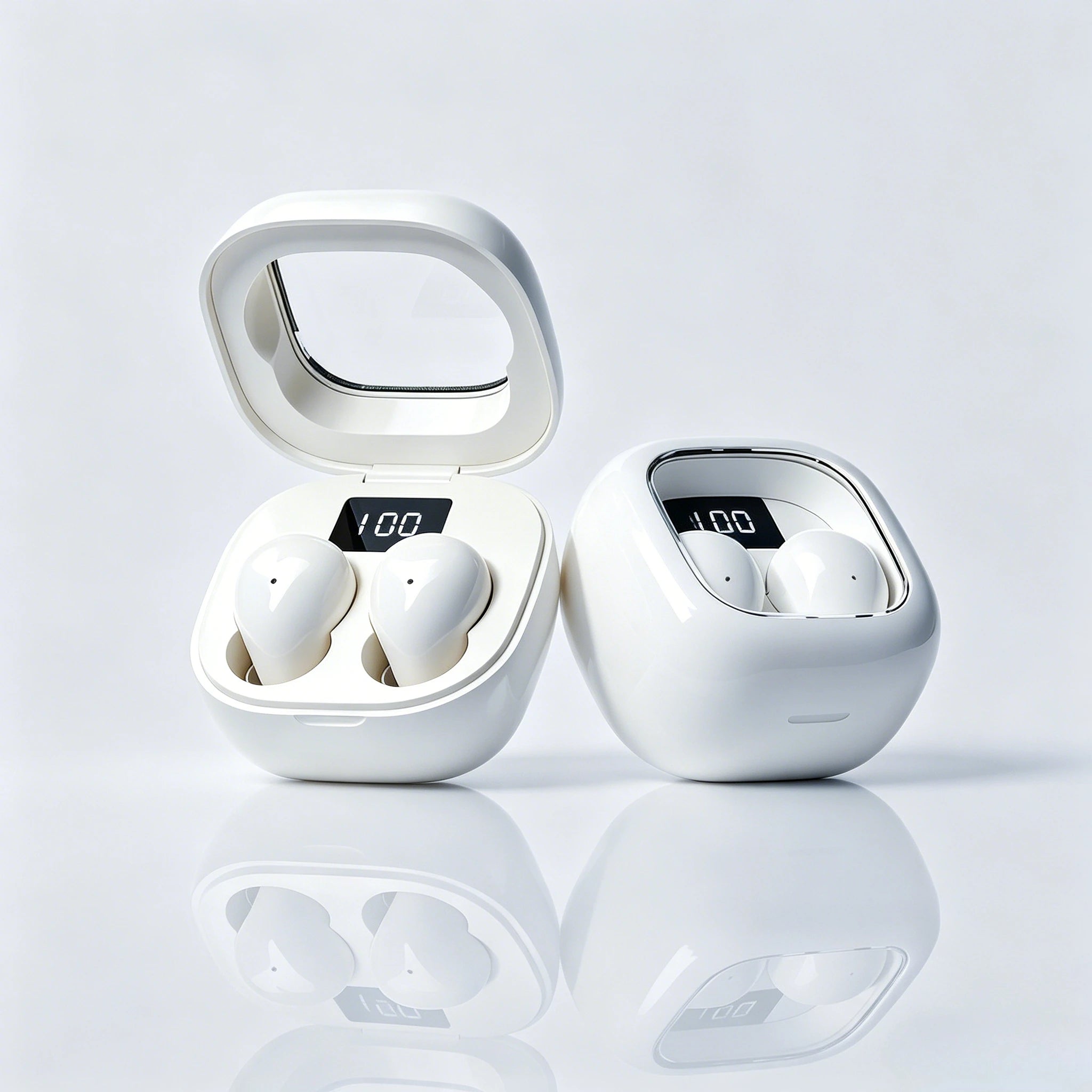 SK19 Wireless Bluetooth Headset Mini Ultra Small Sleep New Invisible Earbuds Sound Quality Headphones Noise Reduction Earphones