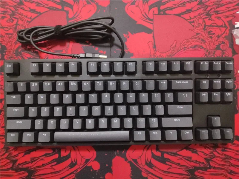 IKBC Wired Vintage C87 cherry mx Brown Red Black mechanical key...