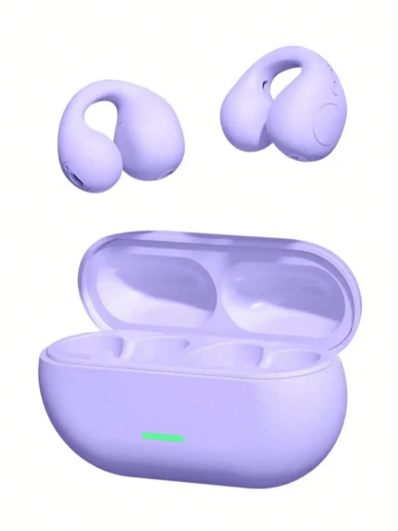 New Ear Clip Wireless Bluetooth V5.3 Headphones HIFI Stereo Music Game Noise Cancelling Earphone Sport Earbuds