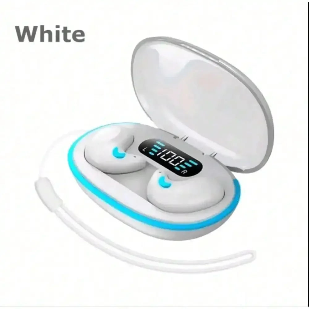 Wireless Headphones Wireless Earbuds Bluetooth HeadphonesMinimalist Bluetooth Earphones Reduce Visual Clutter for Professionals