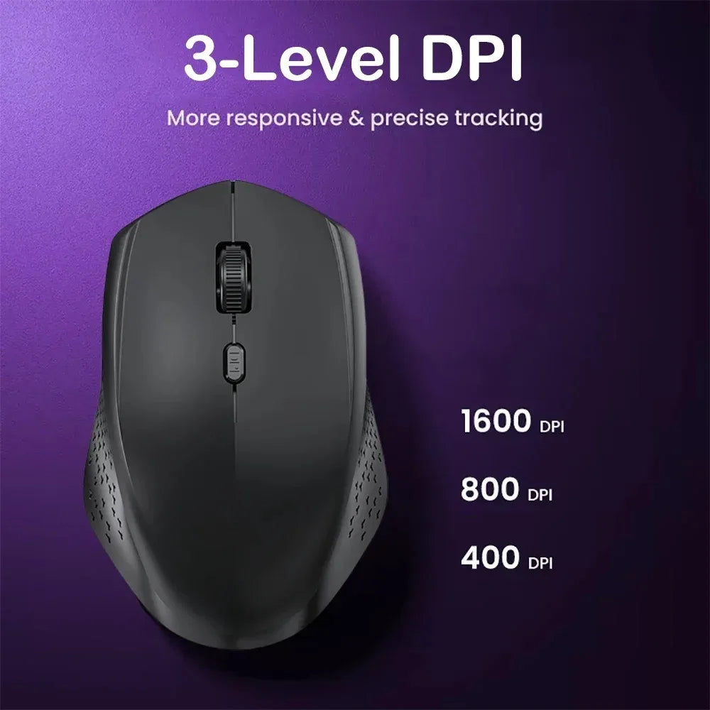2.4G/Bluetooth Dual Mode Wireless Mice 1600 DPI Rechargeable Ergonomic Silent Mouse For Desktop/Laptop/iPad Computer accessories