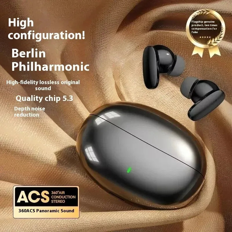 Portable New In-ear TWS Wireless Bluetooth Earphones for Air Pods Mini Outdoor Sports Headset Display Touch Control Earbuds