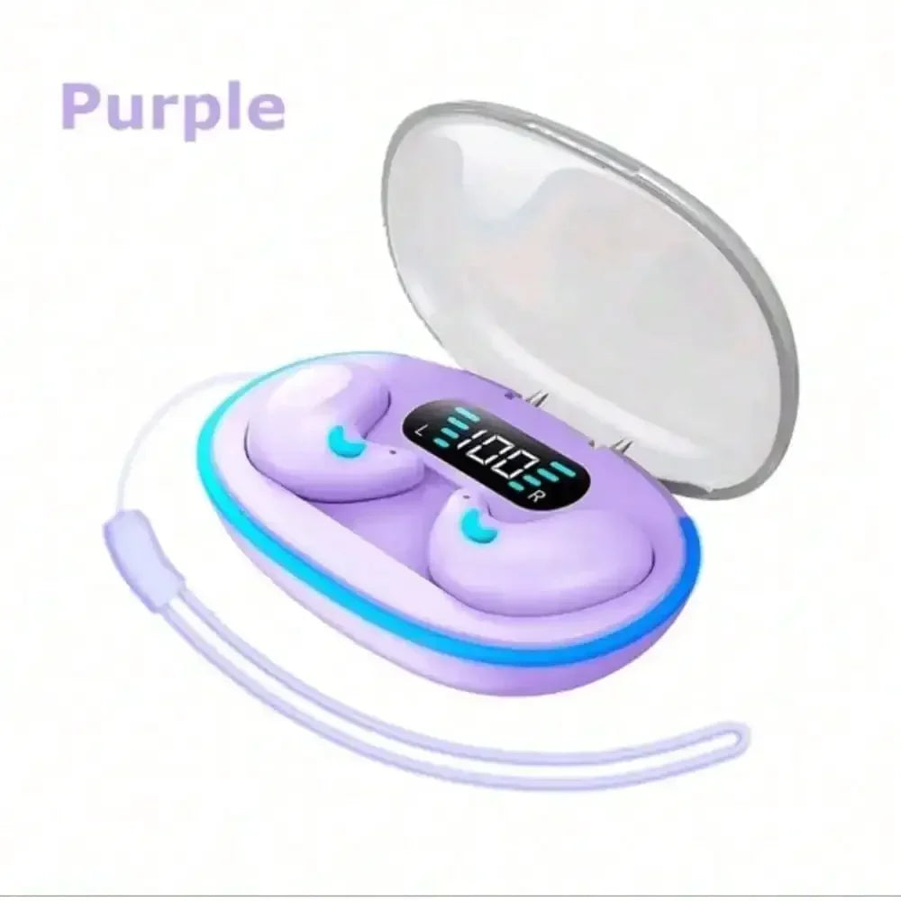 Wireless Headphones Wireless Earbuds Bluetooth HeadphonesMinimalist Bluetooth Earphones Reduce Visual Clutter for Professionals